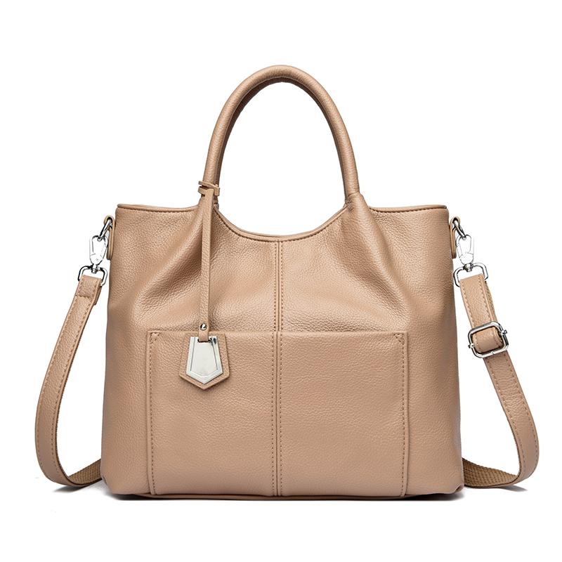 Luxury Soft Leather Large Capacity Women Shoulder Crossbody Bag High Quality Women's Handbags Brand Female Messenger Tote Bags