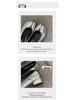 Women's Sheepskin Leather Split-Toe Slip-On Chunky Heel Ballet Flats