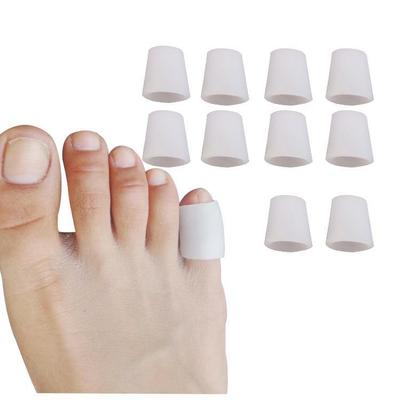 1 Paar Zehenschutz aus Silikon für Hühneraugen, überlappende Zehen und Valgus – Daumenpflegeschutz