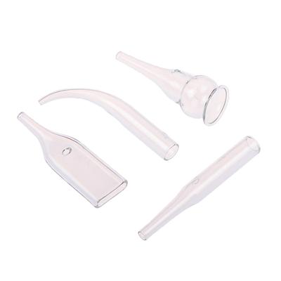 4Pcs/Set Blackhead Removal Glass Pipes Face Pore Cleanser Vacuum Extractor Tube