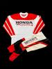 2025 New Racing Motocross Suit Men's Red White Retro MX Off-Road Riding Uniform Breathable Racing Gear