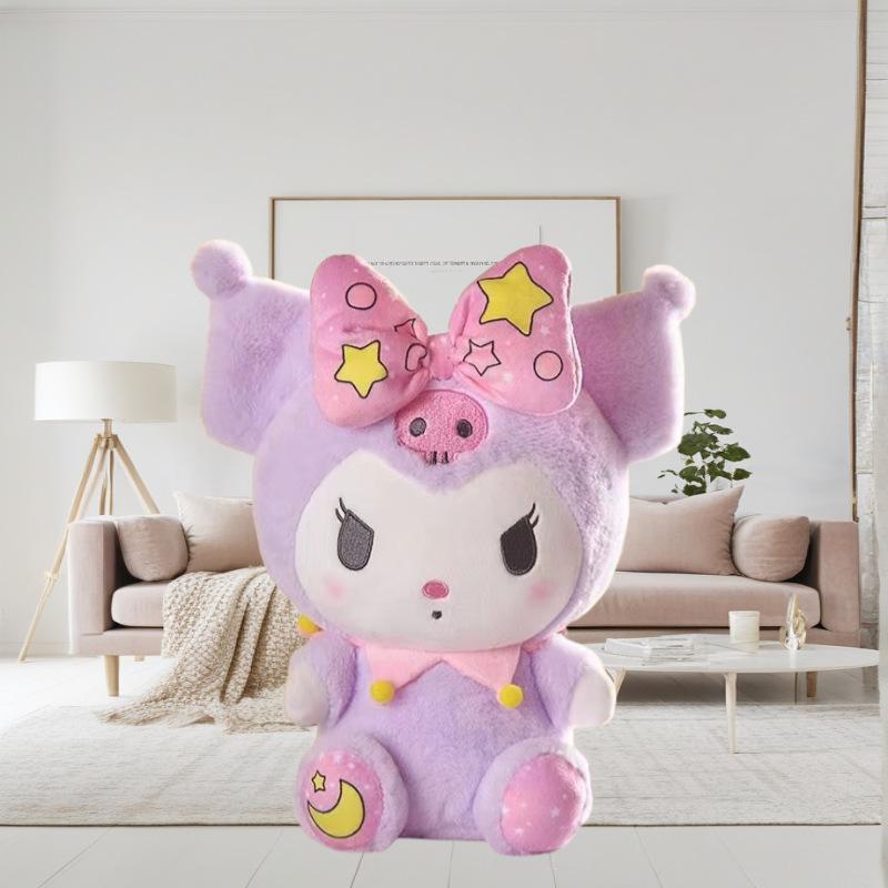 Sanrio Cinnamoroll & Kuromi Plush Dolls - Cute Kitty Toys for Kids