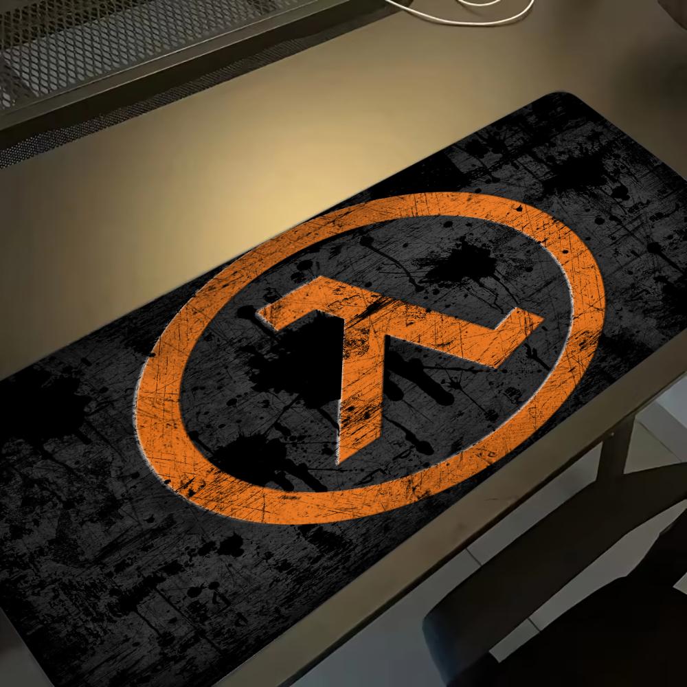Half Life Mousepad Desk Accessories Desk Mat Gaming Mats Desk Decorating Supplies Mouse Pad Long Pad Office Decor Set Up Carpet