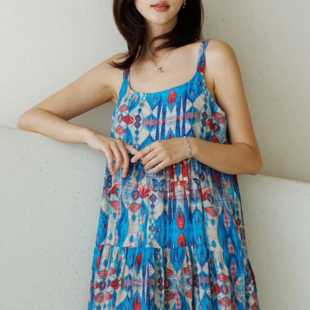 Dedra Comus Long Sleeveless Dress Opd3092