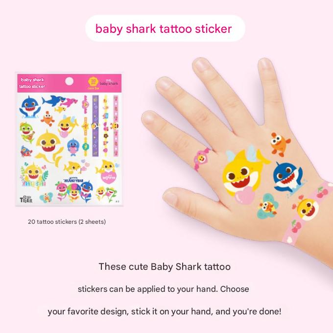 Made In Korea - Pinkfong Baby Shark Sticker Series (10 Options)
