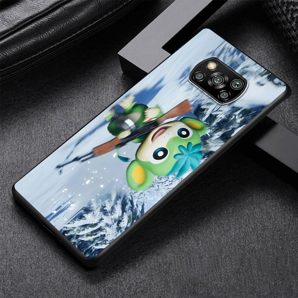 Cute Palworld Game Case for Xiaomi Poco M5s X3 NFC F3 X5 M4 M3 Pro Black Silicone Soft Phone Cover Coque
