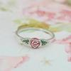 Ollia Rose Silver 925 Sterling Silver Layered Silver Ring