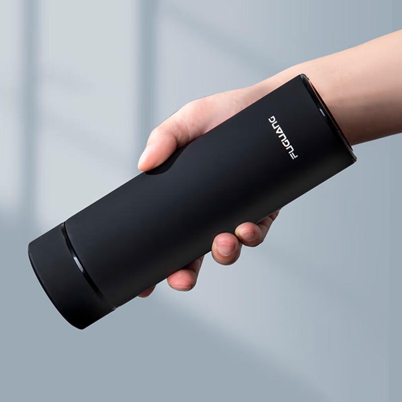 FUGUANG Rongjia Black Stainless Steel Insulated Mug