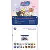 [Vorbestellung] FLOCKAUFKLEBER-SET, HANDY-TAG PERLEN-STRAP, TRANSPARENTER MASKOTTCHEN-ANHÄNGER, VERBINDBARER GESICHTER-SCHLÜSSELANHÄNGER ATEEZ X ANITEEZ POP-UP-STORE ANITEEZ IN COLOR MD