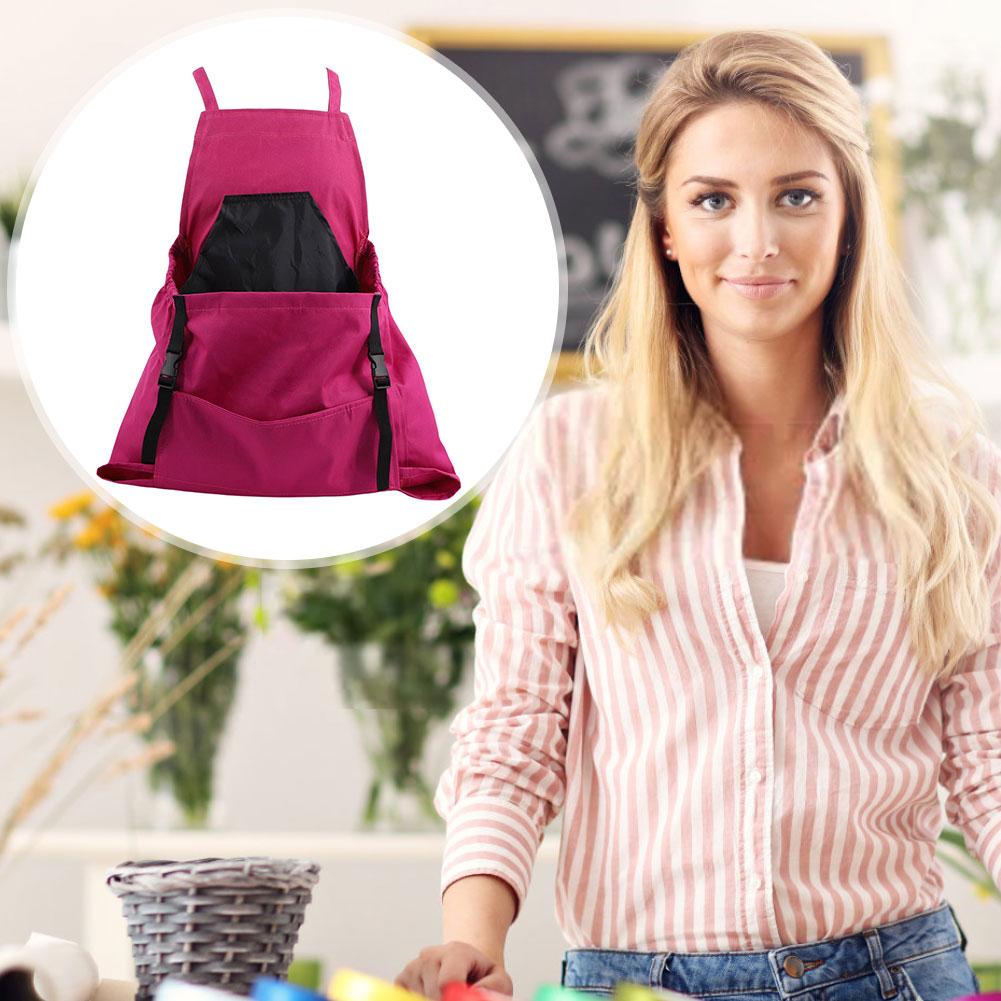Harvest Apron with Quick Release Pockets Harvesting Pouch Vegetable Harvest Picking Bag for Harvesting Gardening for Women & Men
