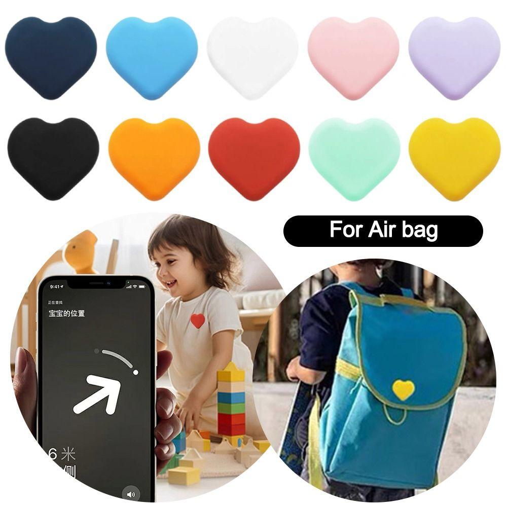 Heart Shape Silicone Case for Airtags Waterproof Tracker Accessories For Airtags