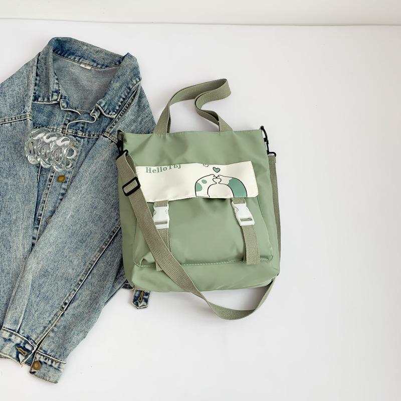 

Персонализированная новая повседневная и красивая женская сумка-тоут через плечо большой вместимости для студентов, репетиторов, тренд