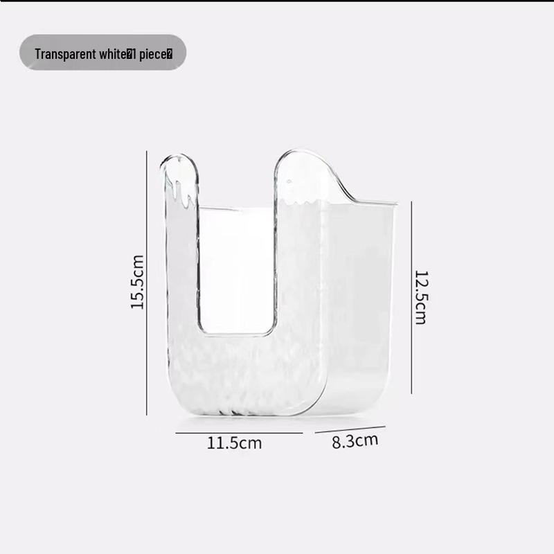 

Wall-Mounted Punch-Free Tissue Box for Bathroom & Kitchen