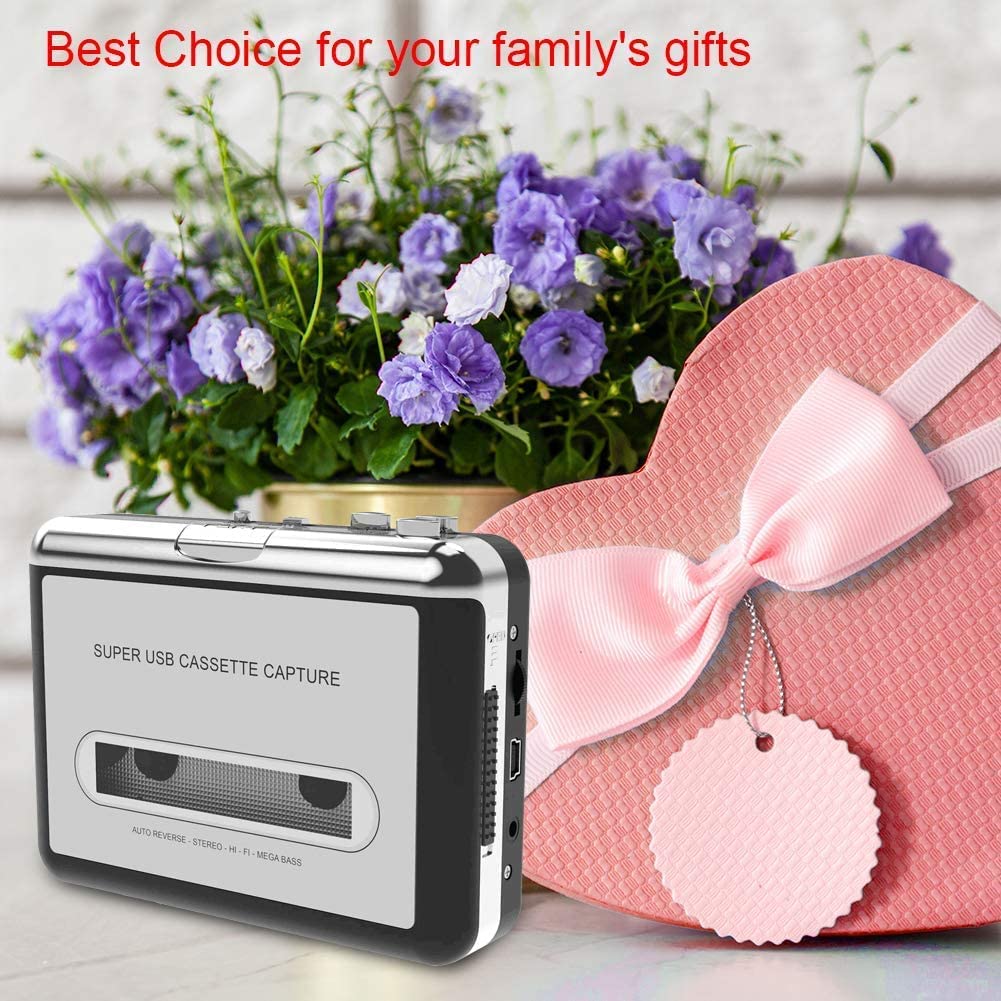 Cassette Tape Digital Converter USB Cassette Tape Cassette Music Data PC Converts Cassette Tape to CD Creation Japanese Instruction Manual Warranty