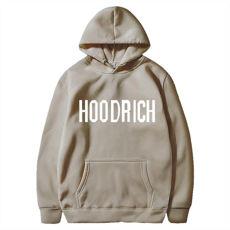 Hanorac Sport Casual Larg cu Imprimeu Litere Hoodrich