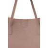Woman Big Artificial Leather Tote Shoulder Bag