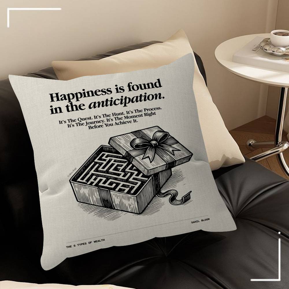 

Minimalist Motivational Quotes Inspirational Discipline Pillow Cushion Cover Pillowcase Living Room Sofa Home Decor Customized 30x30 cm