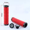 Bike Handlebar Grips with Secure Fasteners Color Selection