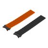 2 STÜCK Magnetische Uhrenarmbänder mit doppeltem Verschluss Verstellbares Silikon-Uhrenarmband Ersatz für Samsung