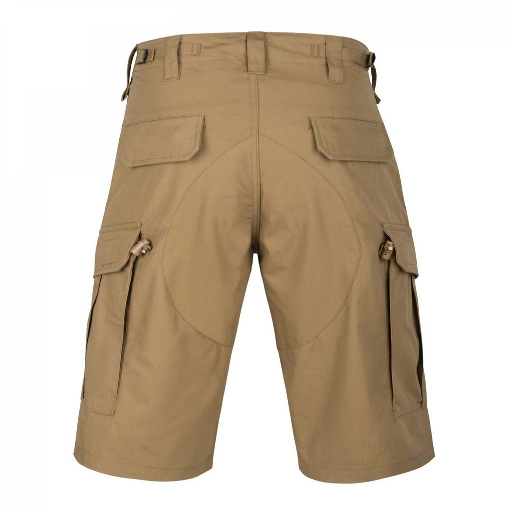 HELIKON-TEX CPU SHORTS POLYCOTTON RIPSTOP Shorts, Cargo Pants, Military and Tactical Shorts (Size S, Coyote)