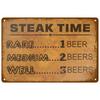 Retro Tin Signs Wall Bar Accessories Bathroom Home Living Room Decor Decorations Items Luxury Metal Signs Vintage Posters Art