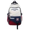Schoolbag Korean Version Ins Contrasting Color Backpack Large Capacity Trendy Couple Leisure Bag Simple and Versatile Design Student Schoolbag