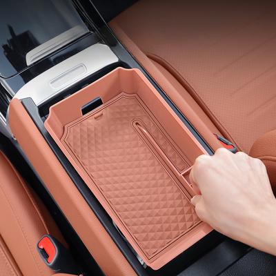 For Mercedes Benz GLC Class X254 W254 GLC260 GLC300 2024 Car Accessories Central Armrest Storage Box Organizer Tray Holder