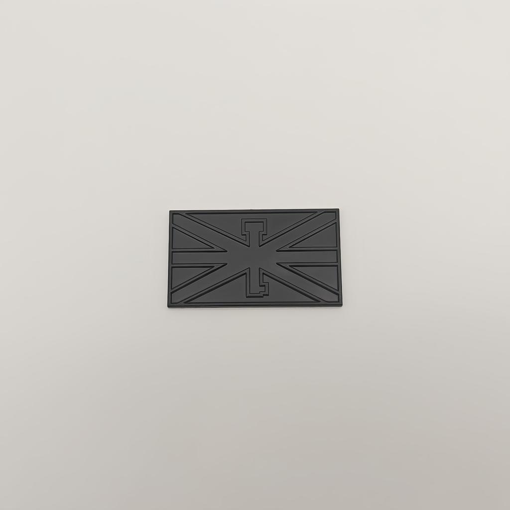 1pc 3D Metal British National Flag Emblem Decal Side Fender Rear Fender Badge Sticker for All Car There are Six Colors to Choose From