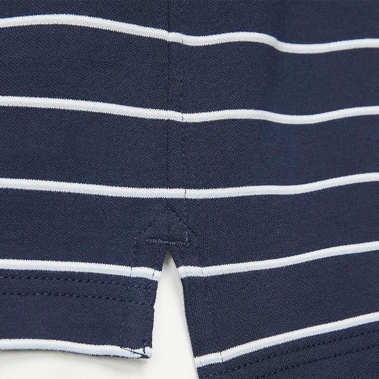 Nike Dri-FIT Striped Breathable Polo Shirt Men tops Blue DH0892-451