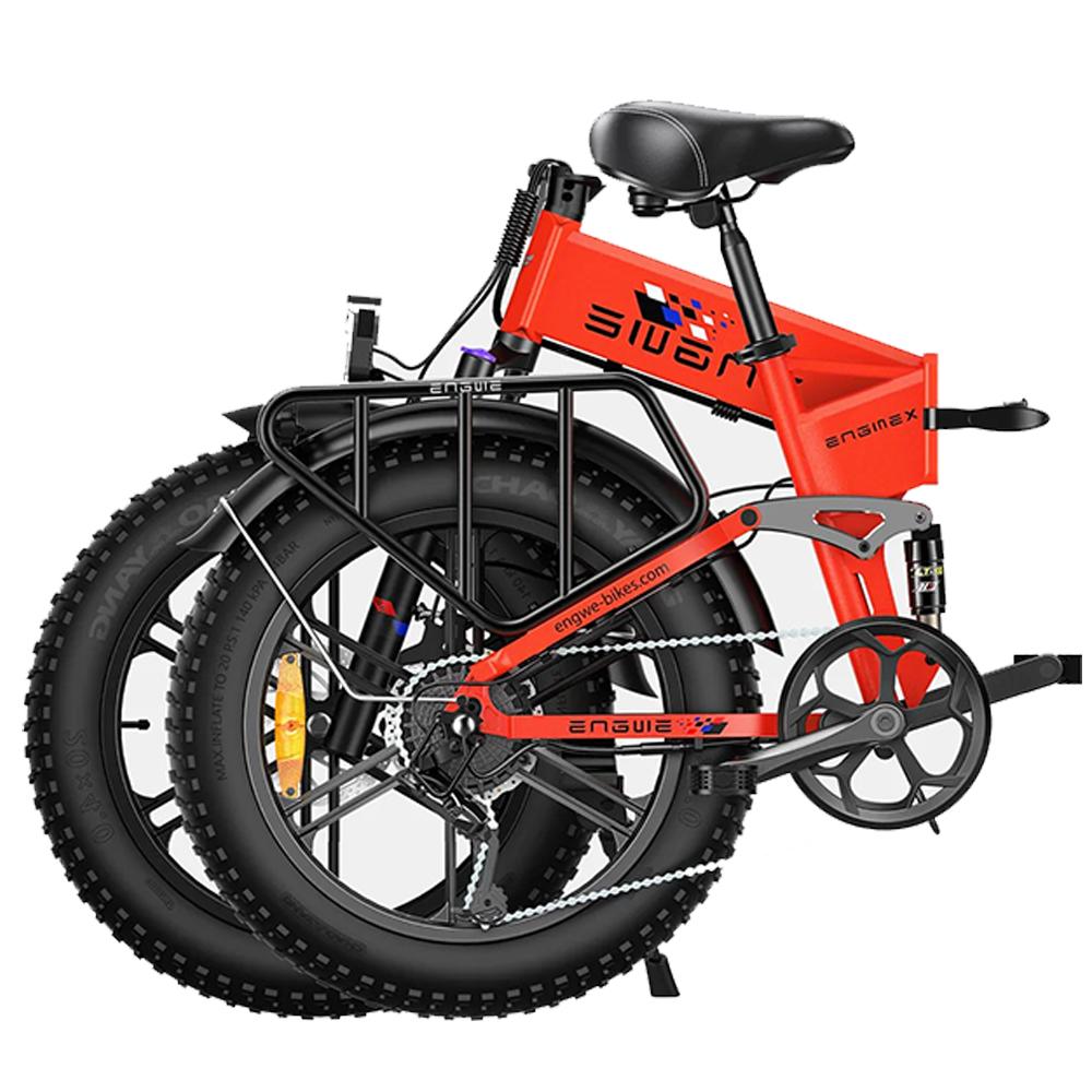 Electric Bike Foldable ENGWE 20" 250W Motor 48V 13AH Max Range120Km Load 150Kg ENGINE X