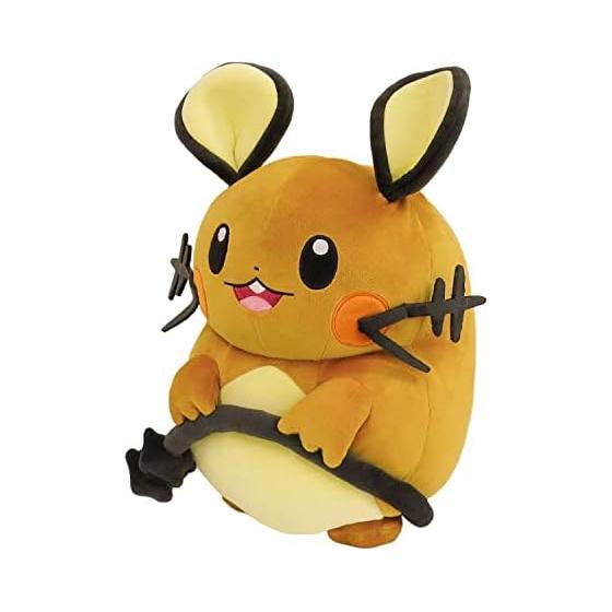 Sanei Boeki Pokemon Potehagu Cushion Dedenne Plush Toy Goods Pokemon PZ62