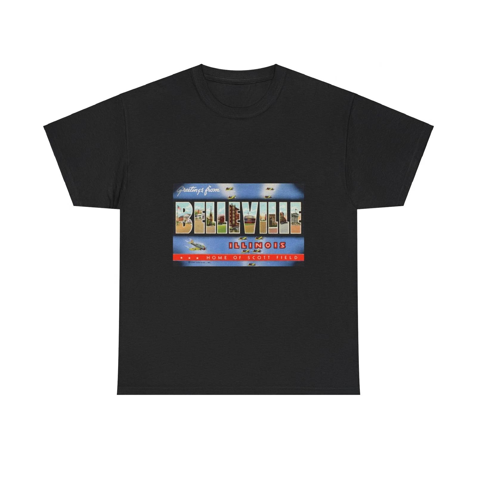 Greetings from Belleville Illinois (Greeting Postcards) T shirt 4XL