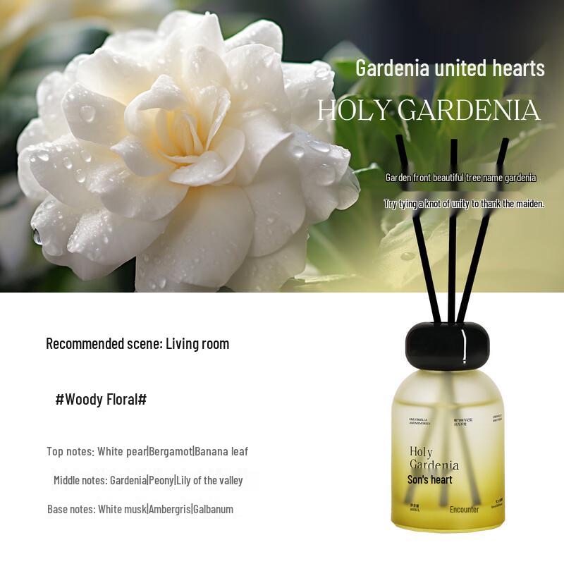 

Gardenia Tea Scent Flameless Aroma Diffuser