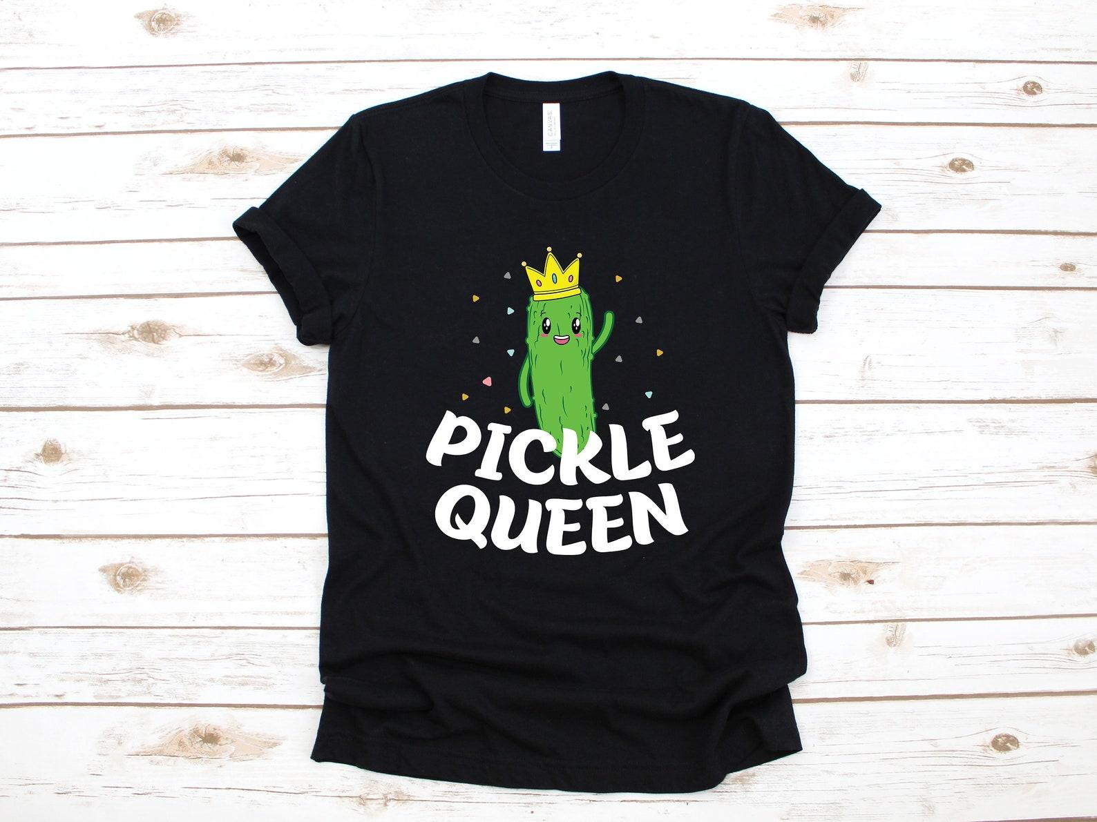 Pickle Queen Shirt, Girl Pickle T-Shirt, Funny Pickle Lovers Pickle Women s Tee, Tank Top, T-shirt, T-shirt L