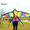 Game 1.75m Flying Bird Kite Swallow Easy To Fly Fabric Toy with Handle Animal Cartoon for Kids Children Mini