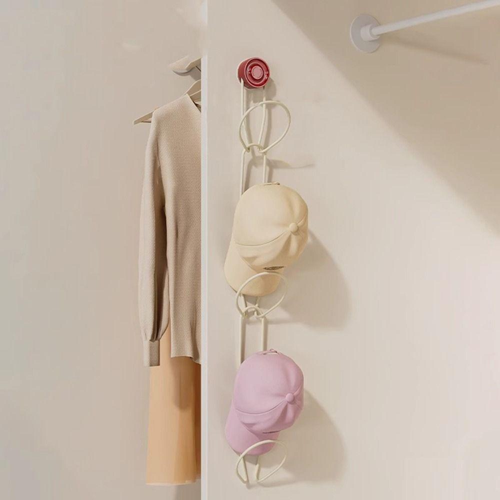 Stackable Hat Display Holder Iron Hat Storage Rack Creative Baseball Cap Hanger  Closet