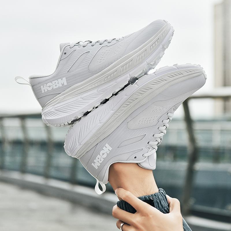 Baskets pour Homme Marathon Plaque Carbone Homme Chaussures de Sport pour la Course Respirantes Légères Confortables Athlétiques Antidérapantes Baskets Homme