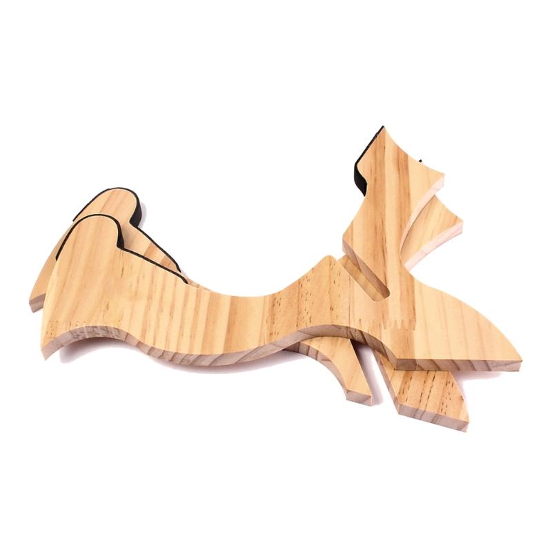 Concert Portable Ukulele Stand Wooden X Frame Instrument Stand Easy To Use