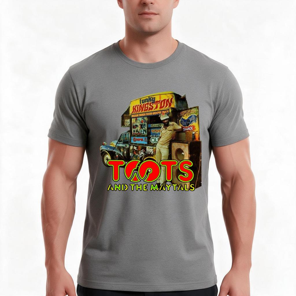 Toots And The Trio Maytals Funky Kingstonska Reggae Rocksteady lustig Du liebst T-Shirt Sommer Lässig Baumwolle T-Shirt Unisex Unisex Unisex