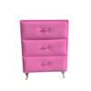 Stylish Plush Jewelry Display Stand Elegant Plush Jewelry Case European Style Mini Chair for Ring Earring Display