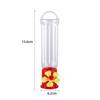 1Pc Portable Bird Water Feeders With Hanging Wires Transparent Plastic Leak-proof Hummingbird Feeding Bottle Bird Supplies