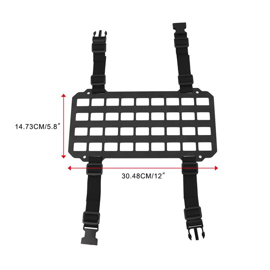 Molle Tactical Hard Visor Organizer Storage Panel Hard Backpack Insert Tactical Gear Holder