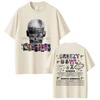 Vintage Washed Chris Brown Breezy Bowl XX Tour 2025 R&B Pop Graphic T-shirt Men Women Printed Tee Summer Casual Fashion Clothing Tops Streetwear