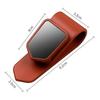 Car Interior Sun Visor Glasses Holder Sunglasses Case Card Ticket Holder Clip For Porsche Boxster Cayman Cayenne Macan Panamera