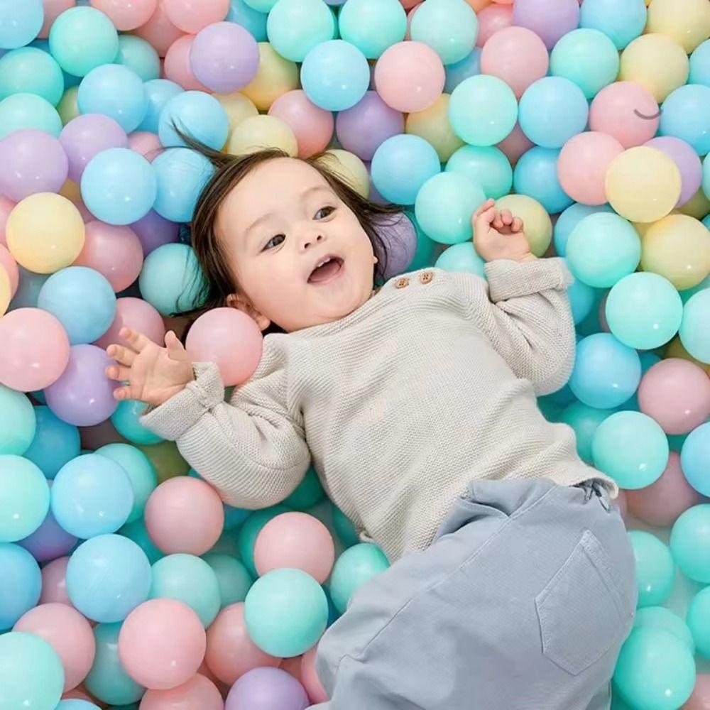 50PCS Montessori Thickened Ocean Ball Toy Interactive Ocean Ball Indoor Toys  Toddlers Boys Girls