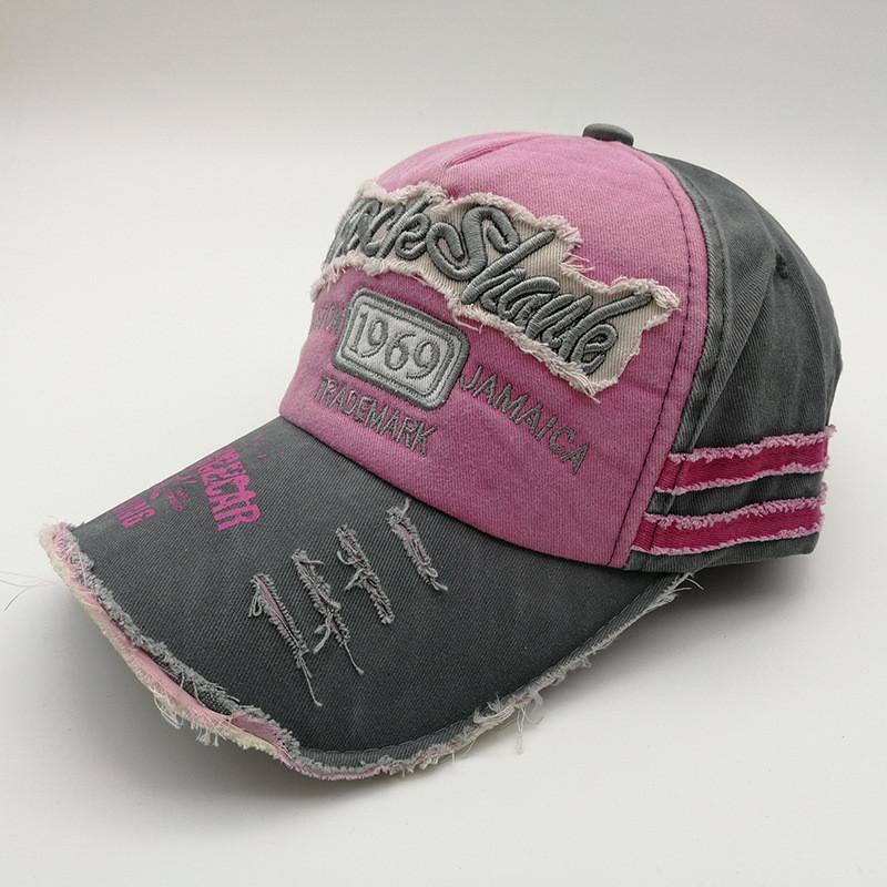 Fashion Letter Embroidered Baseball Cap With Wide Brim For Outdoor Casual Wear