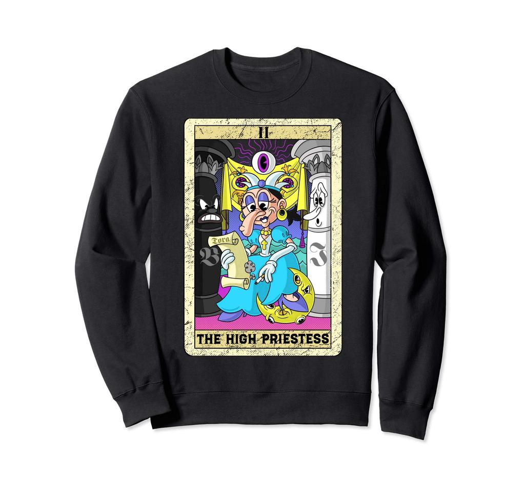 Die Hohepriesterin Tarotkarte Sweatshirt