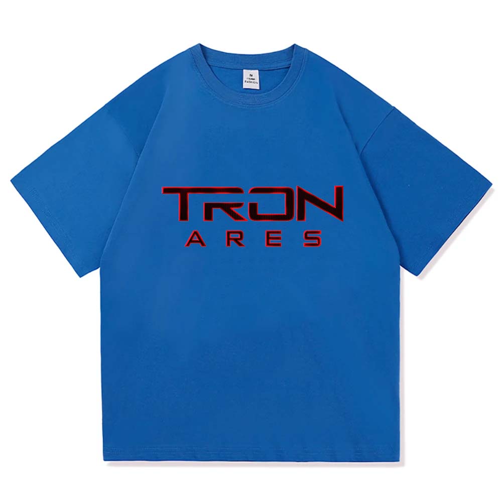 

TRON Ares Футболки Рок-группа NINE INCH NAILS Футболка Хлопок Короткий рукав Свободный Мужские Футболки Унисекс Уличная одежда Кино Графический Принт Топ S