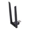 2 In 1 USB WiFi   Adapter Plug and Play 900Mbps 2.4 5GHz Dual Band Wireless   Adapter for PC