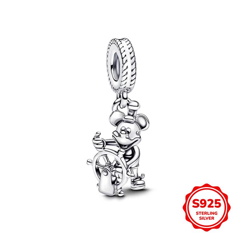 Charms Silver 925 Pendant Beads Fits 3mm Bracelet Bangle Necklace For Women Luxury DIY Jewelry Making Fine Gifts